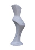 "Aufrechte Gestalt", Marmor, ca. 72 x 24 x 21 cm