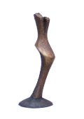 "Aufrechte Gestalt", Bronze, ca. 63 x 24 x 23 cm